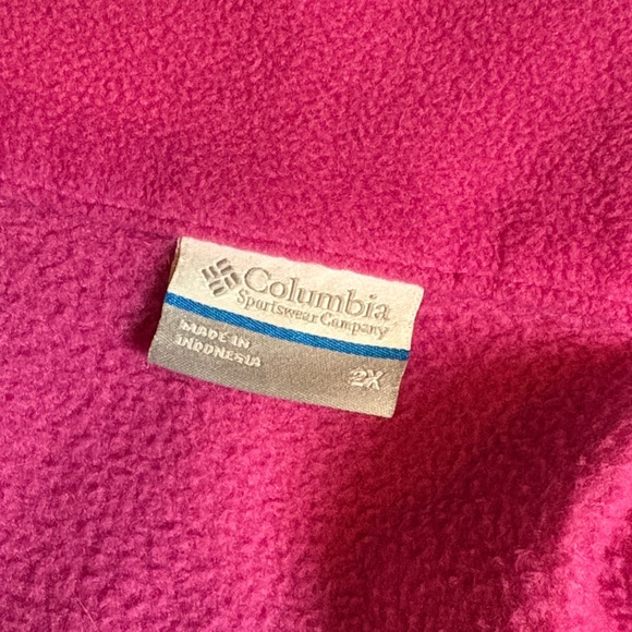 Columbia Women's Pink Fleece Jacket - Picture 3 of 3